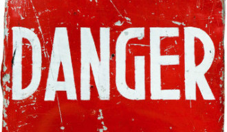 Image of the word "Danger"