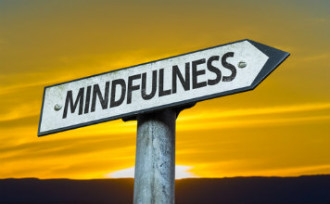 Image of the word "mindfulness"