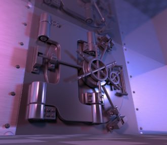 Image of a bank vault