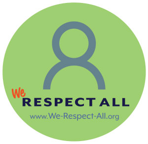 Image of We Respect All logo