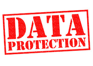 Image of the words "data protection"